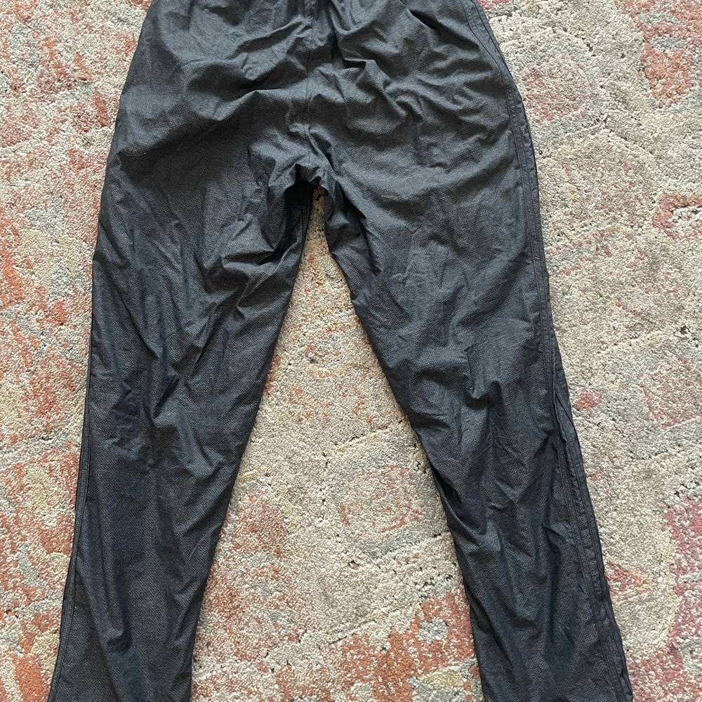 Adidas Men’s Track Pants Warm Up Pants Gray Drawstring Men's S Small Ankle Zip